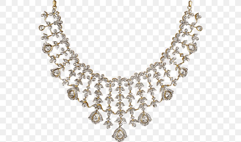 Necklace Tanishq Jewellery Gemstone Diamond, PNG, 558x483px, Necklace, Body Jewellery, Body Jewelry, Chain, Clothing Download Free