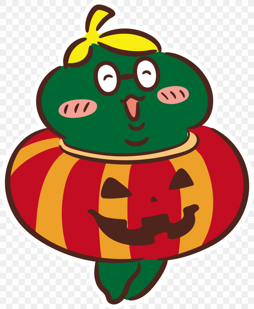 Booo Happy Halloween, PNG, 2467x3000px, Booo, Character, Fruit, Green, Happy Halloween Download Free