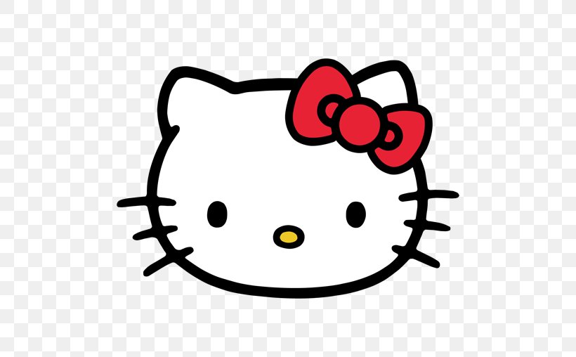 Hello Kitty Sticker Sanrio Character, PNG, 508x508px, Hello Kitty, Aggretsuko, Art, Character, Decal Download Free