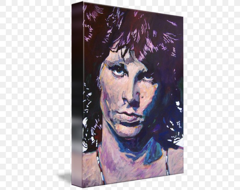 Jim Morrison Canvas Print Painting Art, PNG, 447x650px, Jim Morrison, Acrylic Paint, Art, Canvas, Canvas Print Download Free