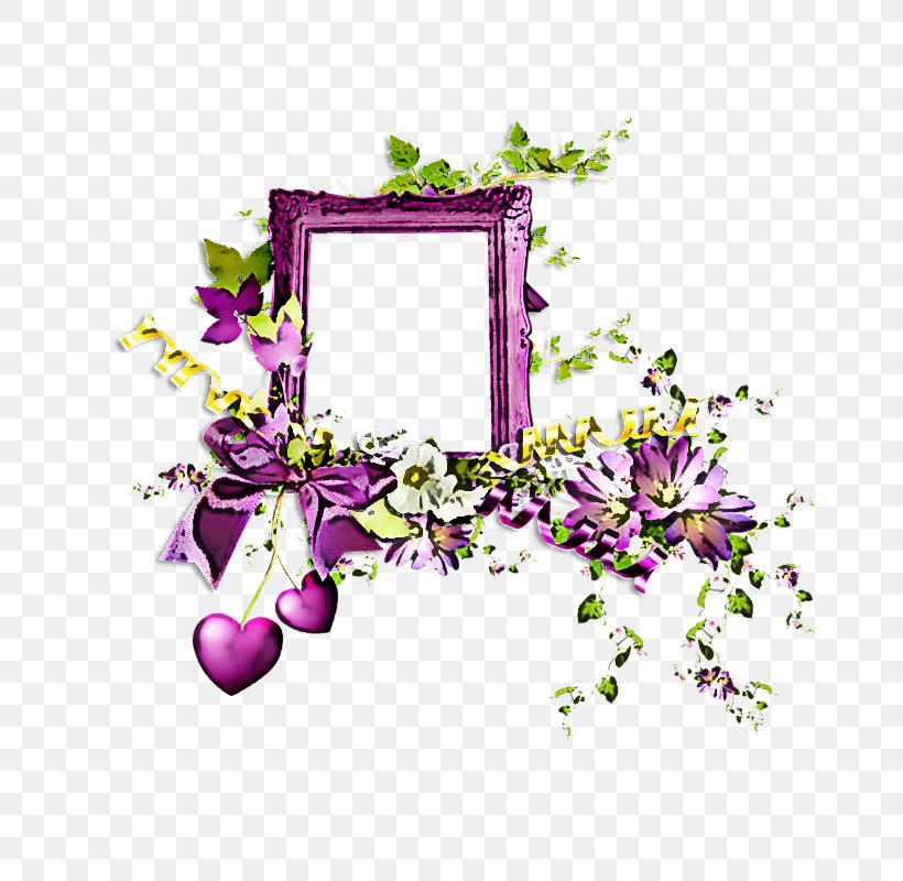 Picture Frame, PNG, 800x800px, Picture Frame, Branch, Flower, Interior Design, Lavender Download Free