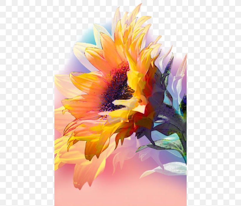 Watercolor Painting Work Of Art Common Sunflower, PNG, 450x702px, Painting, Art, Artist, Canvas, Common Sunflower Download Free