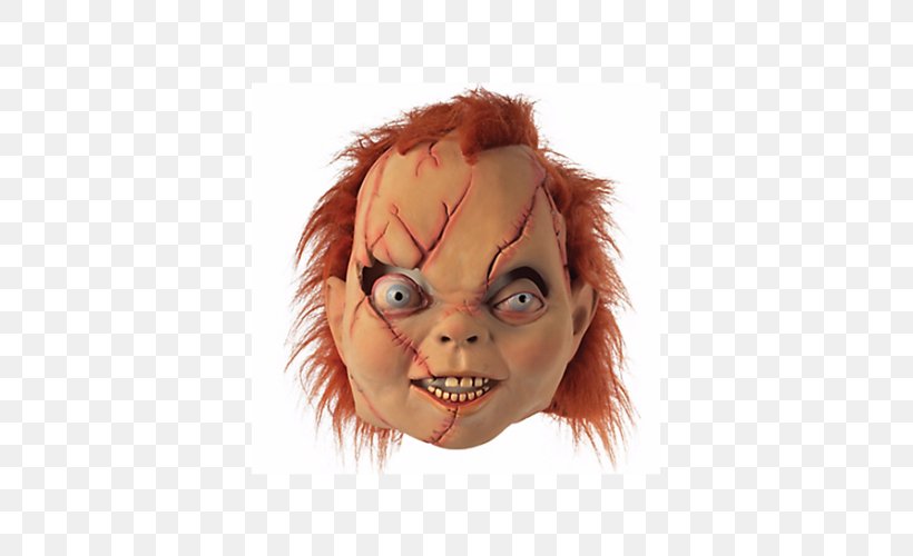 Bride Of Chucky Mask Michael Myers Child's Play, PNG, 500x500px, Chucky, Bride Of Chucky, Cheek, Chin, Costume Download Free