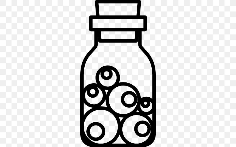 Black And White Drinkware Monochrome, PNG, 512x512px, Jar, Black And White, Drinkware, Monochrome Download Free