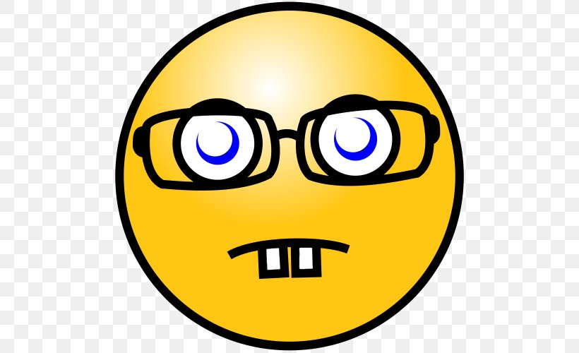 Smiley Emoticon Clip Art, PNG, 500x500px, Smiley, Emoticon, Eyewear, Face, Facial Expression Download Free