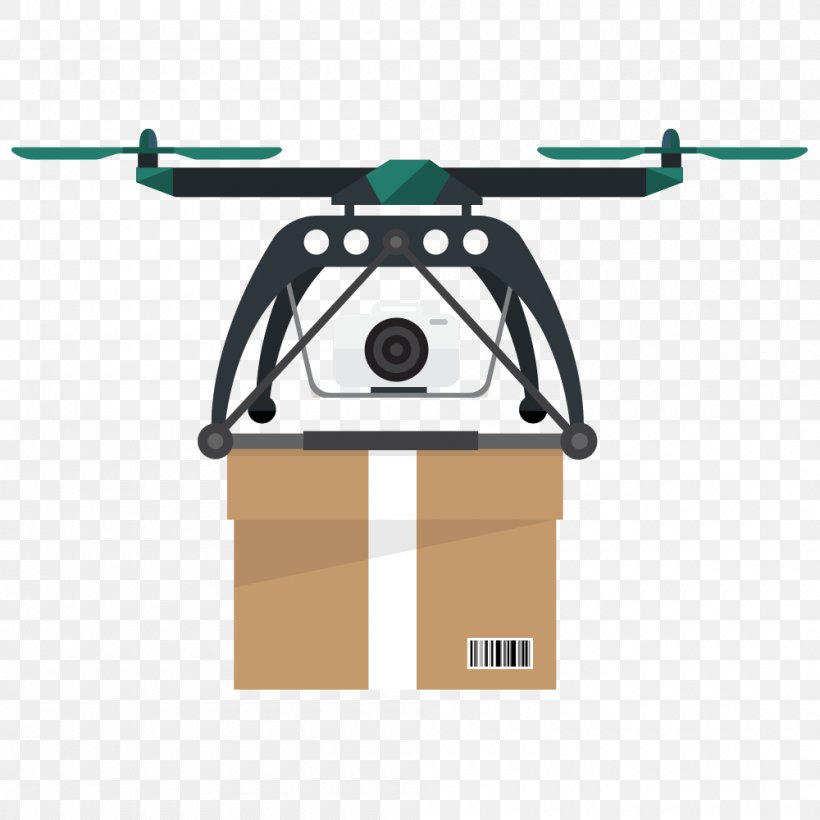 Aircraft SF Express UAV Unmanned Aerial Vehicle Uncrewed Vehicle Flat Design, PNG, 1000x1000px, Unmanned Aerial Vehicle, Delivery Drone, Drone Racing, Flat Design, Helicopter Download Free