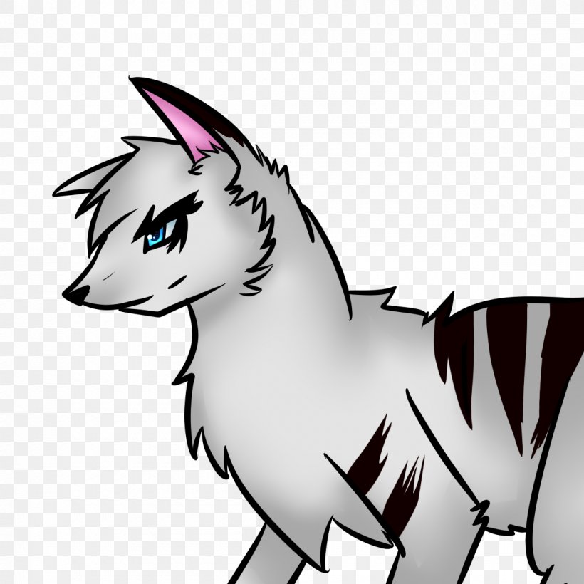 Cat Pony Mustang Mane Pack Animal, PNG, 1200x1200px, Cat, Artwork, Black And White, Canidae, Carnivoran Download Free