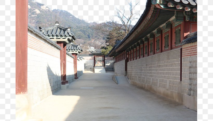 Gyeongbokgung Blue House Gwanghwamun Station Forbidden City Palace, PNG, 699x466px, Gyeongbokgung, Alley, Architecture, Blue House, Building Download Free