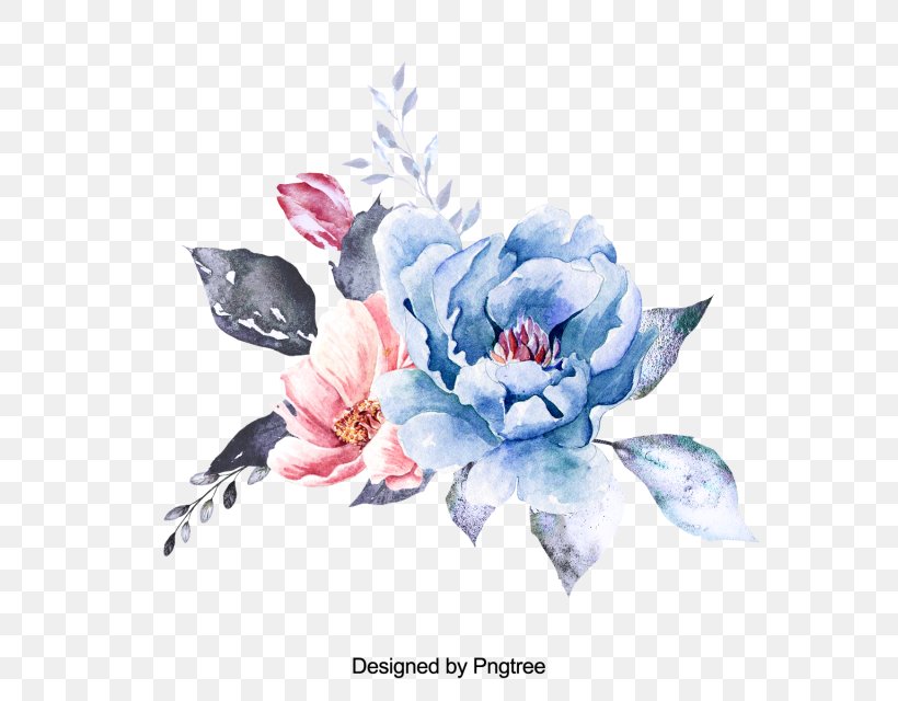 Rose Watercolor Painting Image Vector Graphics, PNG, 640x640px, Rose, Art, Cut Flowers, Floral Design, Floristry Download Free