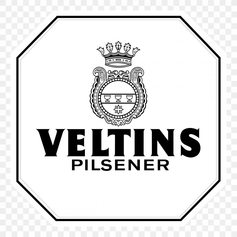 Veltins Brewery Logo Pilsner Brand Vector Graphics, PNG, 2400x2400px, Veltins Brewery, Area, Black And White, Brand, Clothing Accessories Download Free