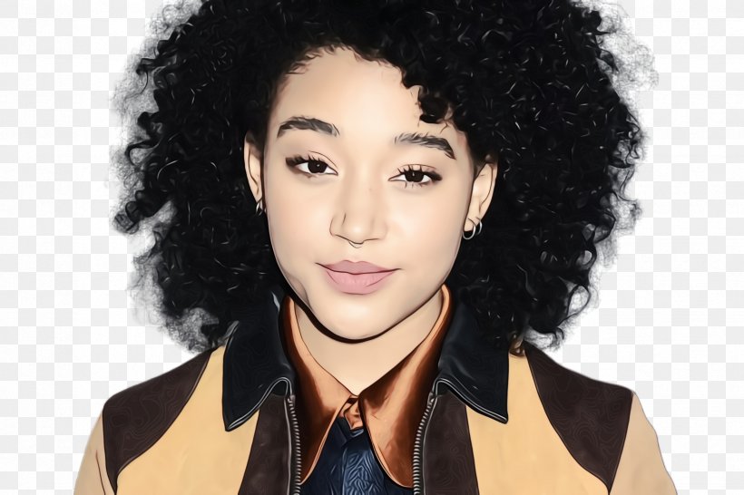 Winter Cartoon, PNG, 2448x1632px, Amandla Stenberg, Afro, Afrotextured Hair, Beauty, Black Download Free