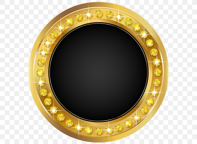 Gold Picture Frames Clip Art, PNG, 594x600px, Gold, Autocad Dxf, Cropping, Mirror, Oval Download Free