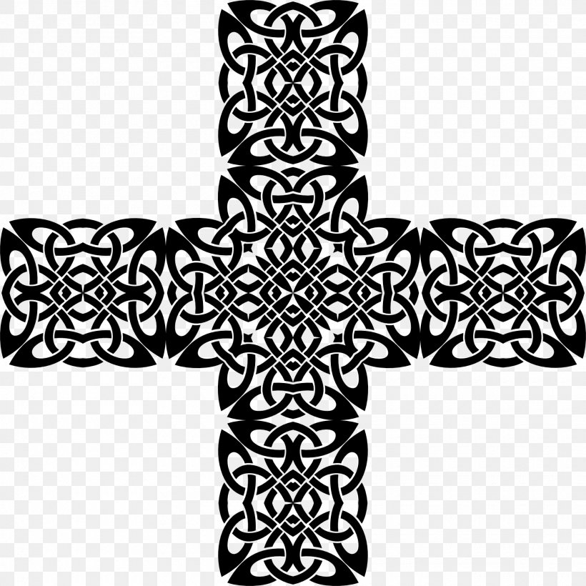 Christian Cross Celtic Knot Celtic Cross, PNG, 1920x1920px, Cross, Black, Black And White, Celtic Cross, Celtic Knot Download Free