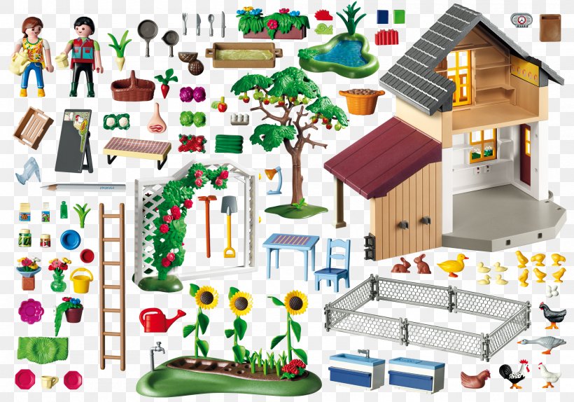 Playmobil House Farmer Toy, PNG, 2000x1400px, Playmobil, Action Toy Figures, Child, Construction Set, Doll Download Free