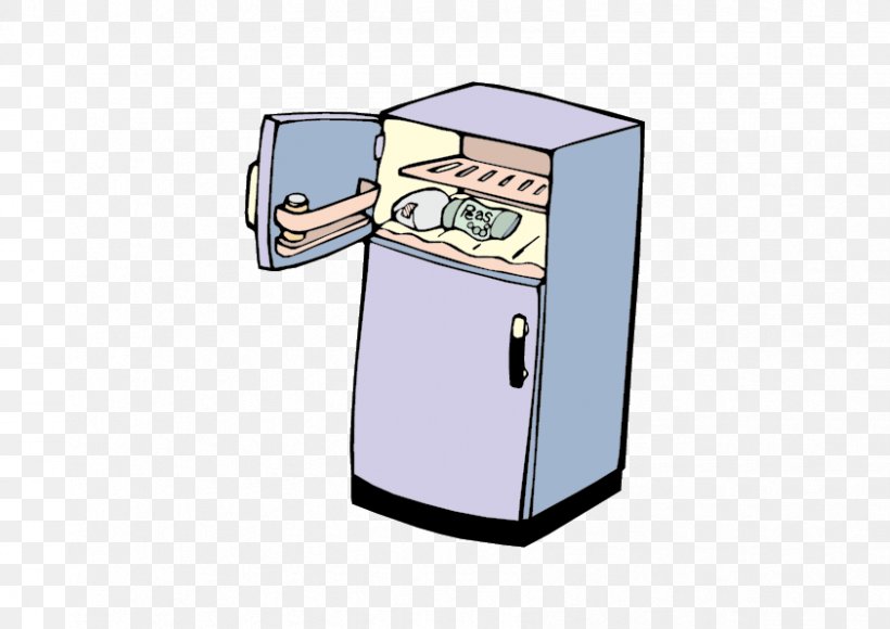 Refrigerator Congelador Clip Art, PNG, 842x596px, Refrigerator, Cartoon, Congelador, Defrosting, Free Content Download Free