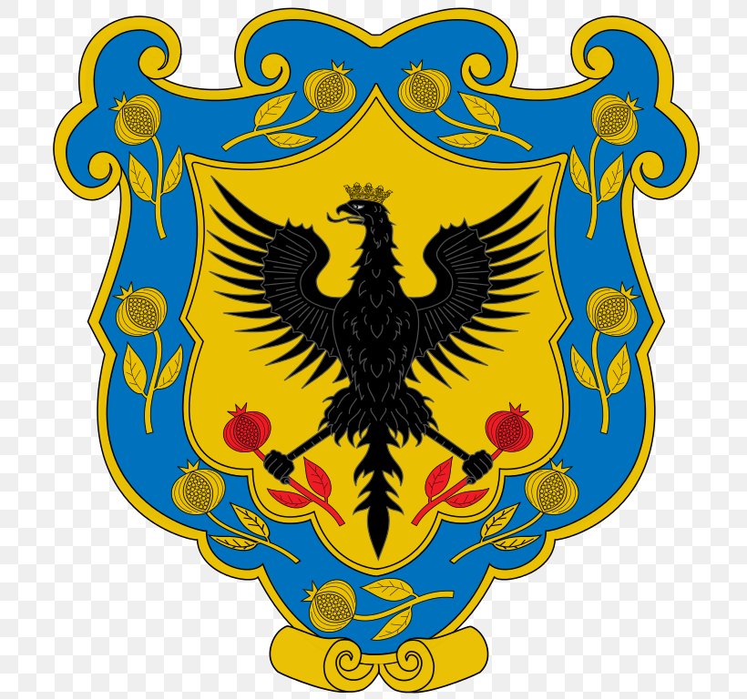 Viceroyalty Of New Granada New Kingdom Of Granada Coat Of Arms Of Bogotá Tunja Colegio Teresiano, PNG, 726x768px, Viceroyalty Of New Granada, Bird, Bogota, Coat Of Arms Of Colombia, Colombia Download Free