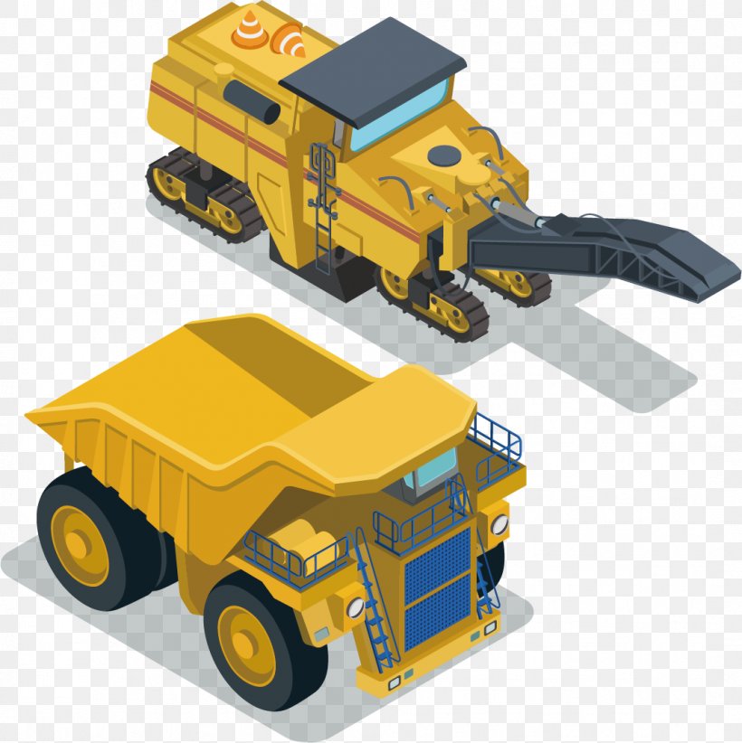 Excavator Architectural Engineering Isometric Projection Transport, PNG, 1071x1074px, Architectural Engineering, Car, Cartoon, Construction Equipment, Excavator Download Free