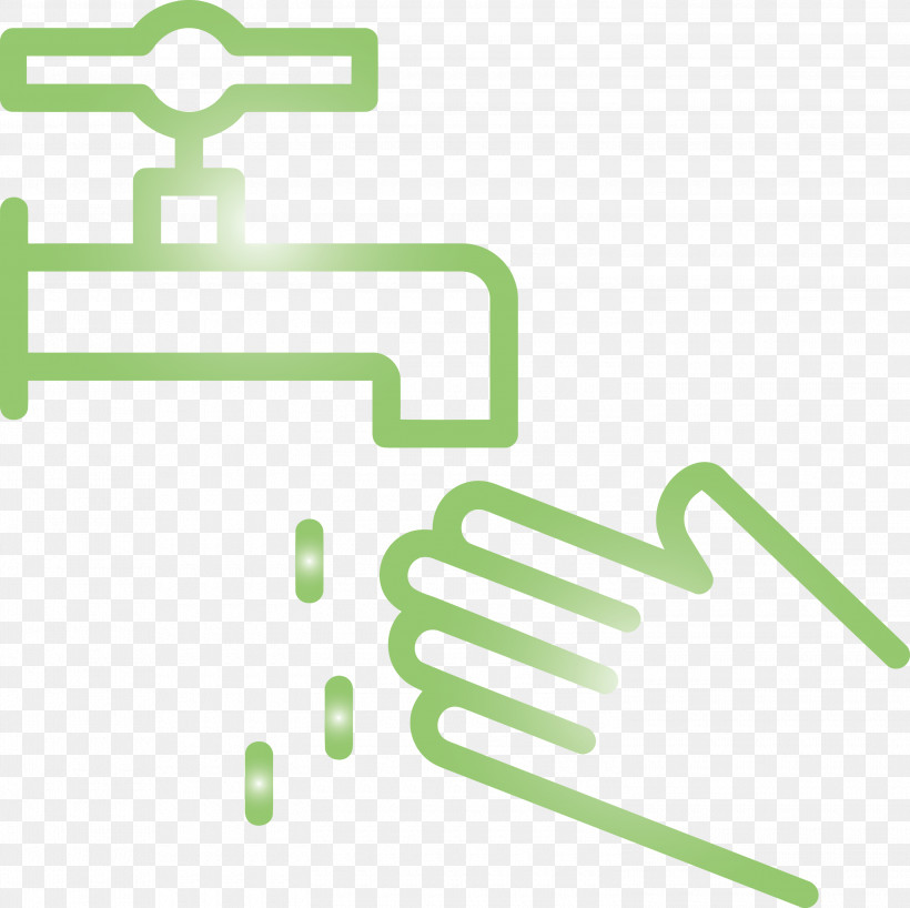 Hand Washing Hand Clean Cleaning, PNG, 3000x2995px, Hand Washing, Cleaning, Green, Hand Clean, Line Download Free