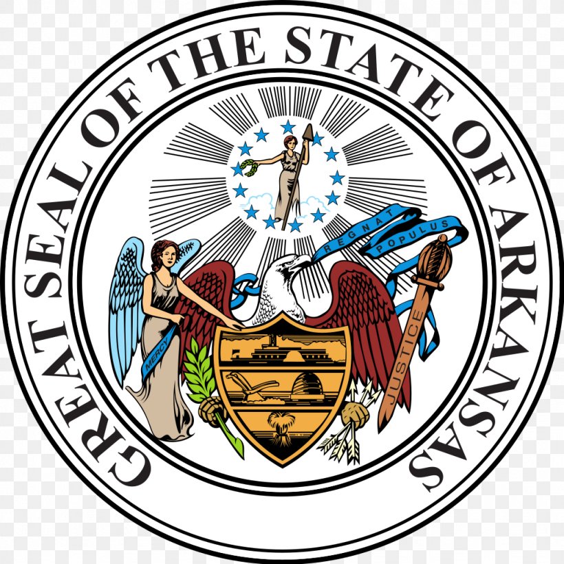 Seal Of Arkansas Great Seal Of The United States Document Notary, PNG, 1024x1024px, Arkansas, Acknowledgment, Clock, Crest, Document Download Free