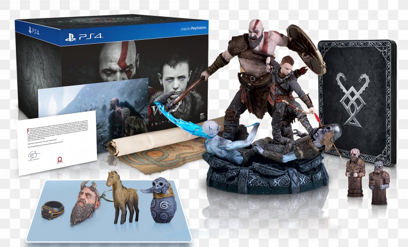 God Of War III God Of War: Ascension PlayStation 4 Kratos, PNG, 2800x1700px, God Of War, Action Figure, Figurine, Game, Gamestop Download Free