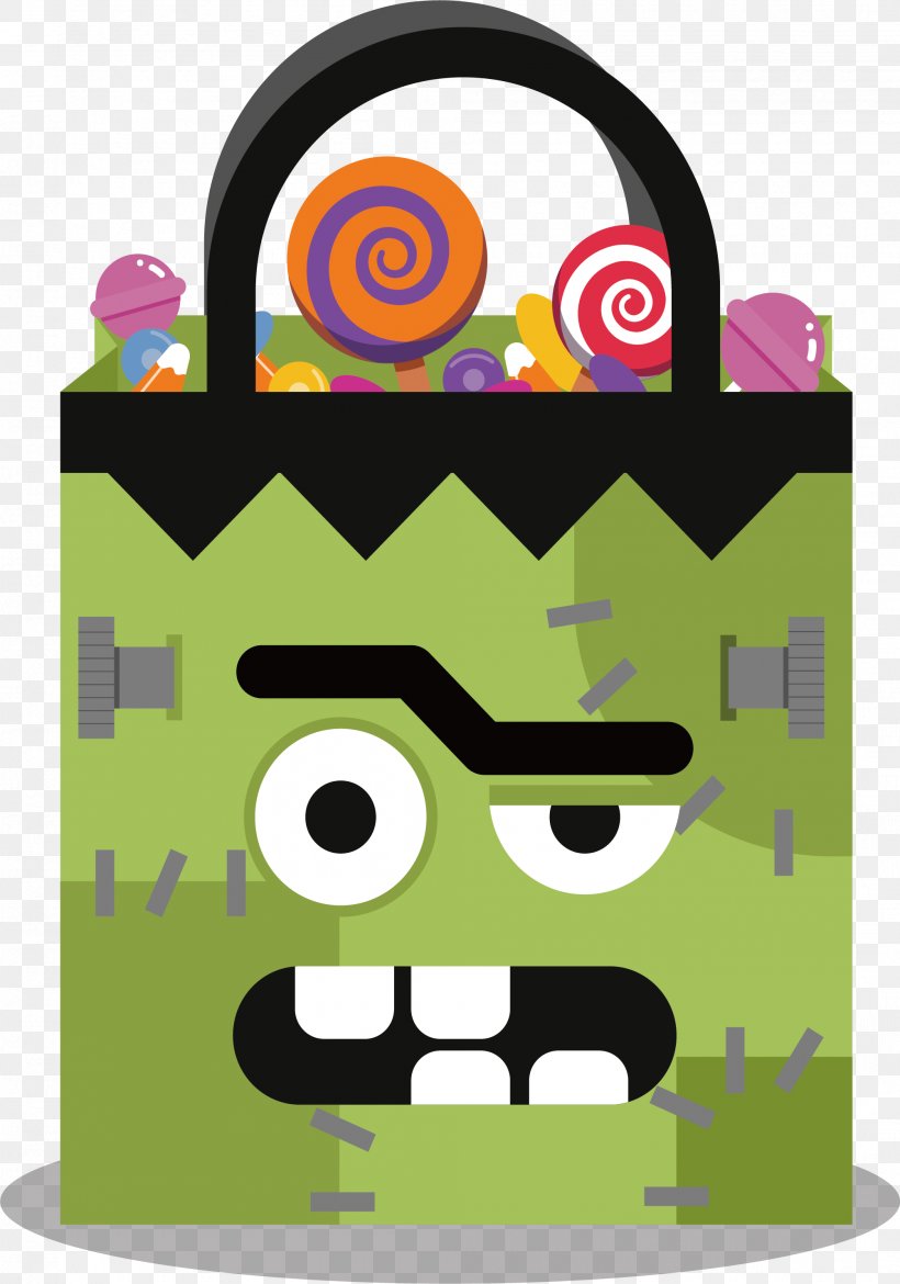 Green Monster Handbag, PNG, 2005x2861px, Watercolor, Cartoon, Flower, Frame, Heart Download Free