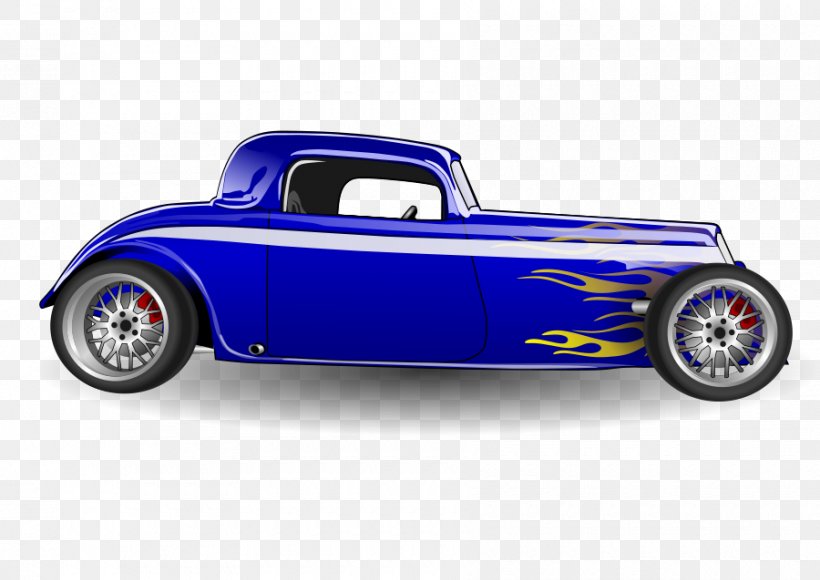 Car Hot Rod Clip Art, PNG, 900x637px, Car, Automotive Design, Automotive Exterior, Brand, Classic Car Download Free