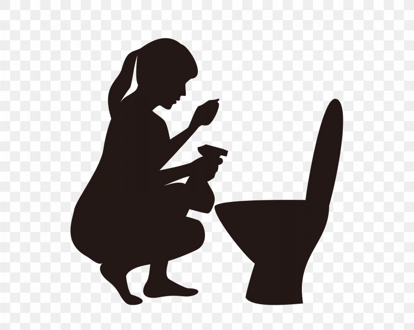 Silhouette Toilet Image Illustration Cleaning, PNG, 2186x1744px, Silhouette, Black And White, Brush, Cleaning, Communication Download Free