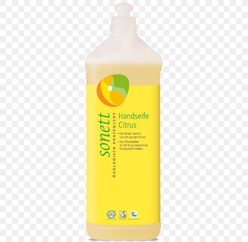 Soap Sonnet Organic Food Liter Oil, PNG, 600x800px, Soap, Citrus, Ecology, Laundry Detergent, Liquid Download Free