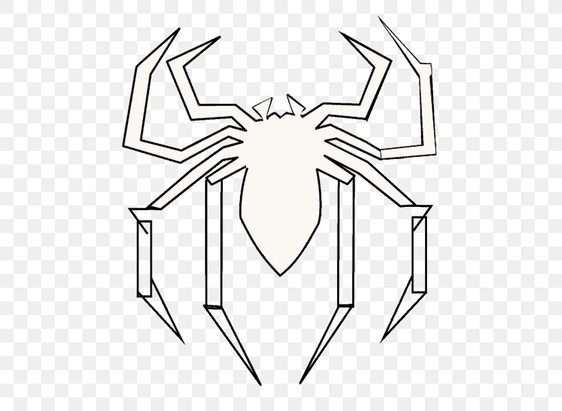 Spider-Man: Web Of Shadows Drawing Logo How-to, PNG, 678x600px, Spiderman,  Artwork, Black And White,
