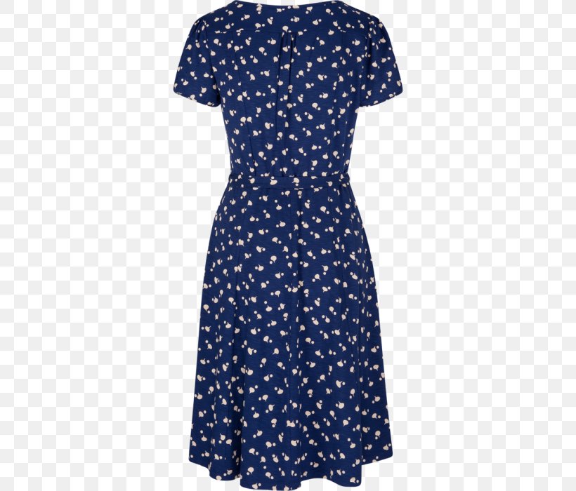 Dress Clothing T-shirt Polka Dot Sleeve, PNG, 700x700px, Dress, Aline, Blue, Clothing, Cobalt Blue Download Free