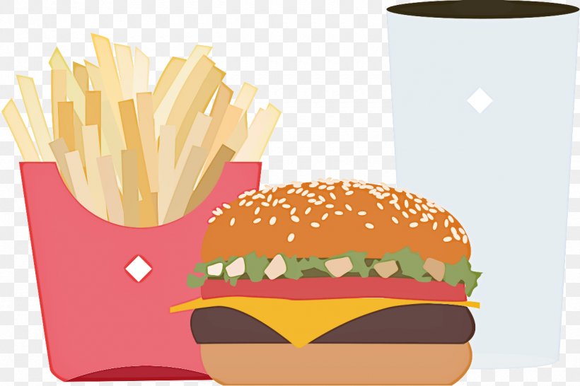 French Fries, PNG, 1280x853px, Fast Food, Cartoon, Cheeseburger, Food, French Fries Download Free