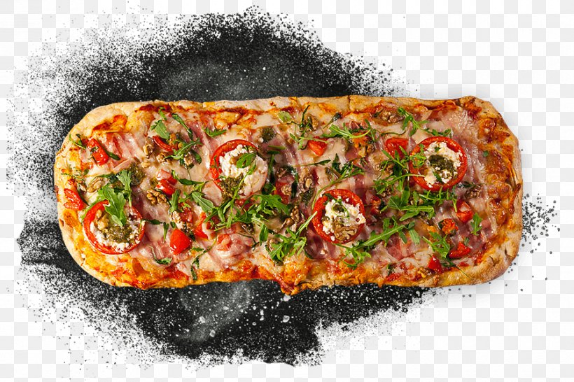 Sicilian Pizza Flatbread Bakery, PNG, 900x600px, Sicilian Pizza, Bakery, Bread, Cuisine, Dish Download Free
