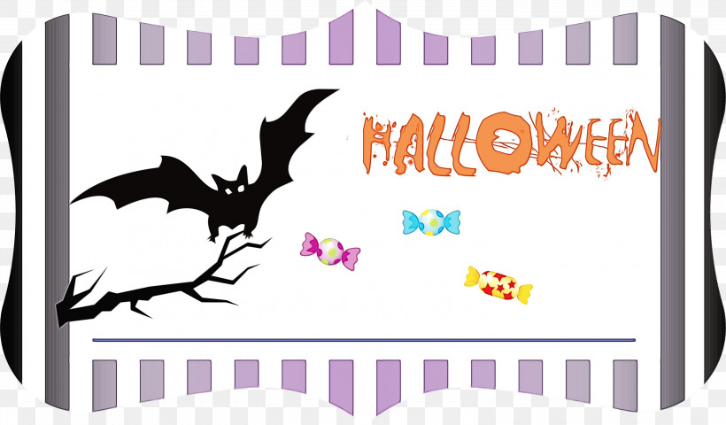 Logo Cartoon Text Schwarzkopf Line, PNG, 3000x1758px, Happy Halloween, Batm, Cartoon, Halloween, Line Download Free