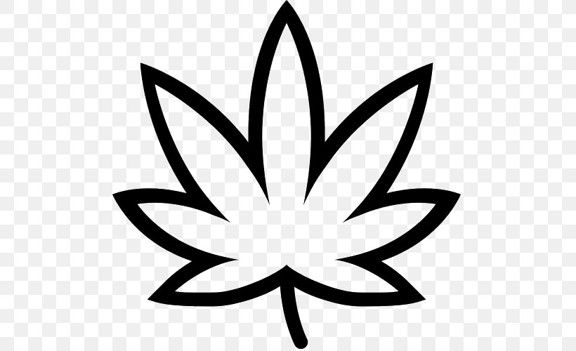 Medical Cannabis Cannabis Shop, PNG, 500x500px, Cannabis, Black And White, Cannabis Shop, Dispensary, Flora Download Free