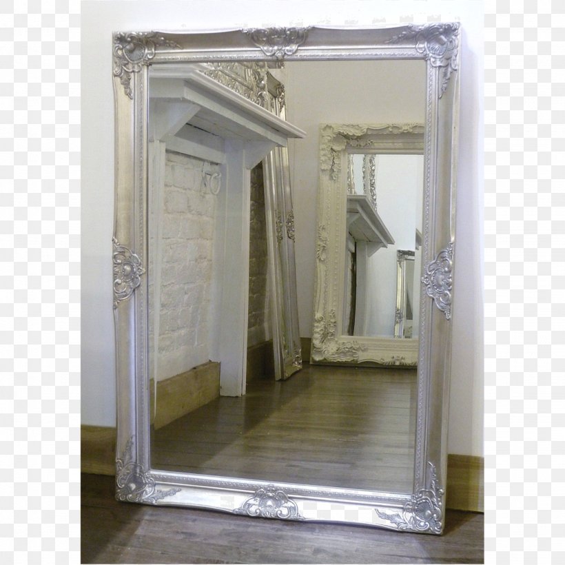 Mirror Shabby Chic Float Glass Wall Silver, PNG, 2048x2048px, Mirror, Antique, Bedroom, Door, Float Glass Download Free