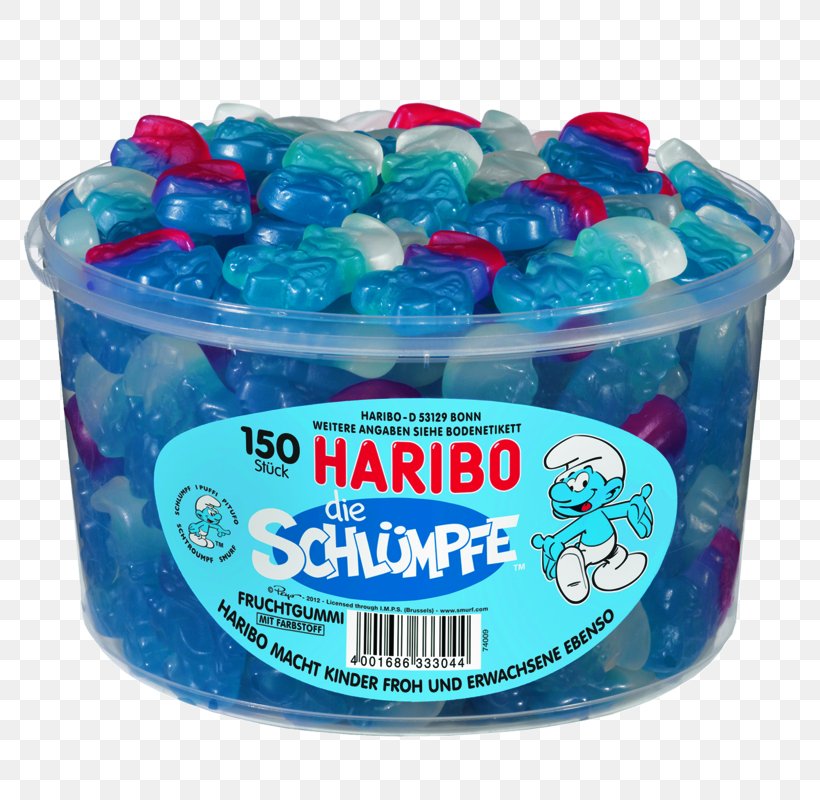 Gummi Candy Gummy Bear Les Schtroumpfs Haribo, PNG, 800x800px, Gummi Candy, Aqua, Big Red, Candy, Chewing Gum Download Free
