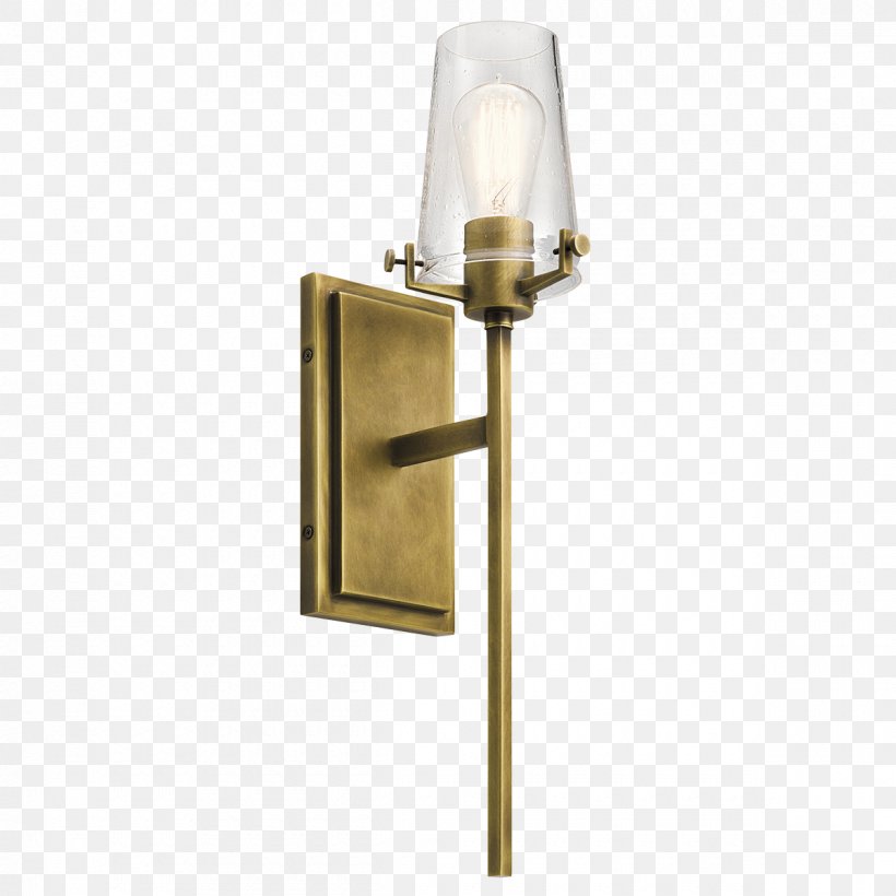 Sconce Lighting Light Fixture Light-emitting Diode, PNG, 1200x1200px, Sconce, Brass, Dining Room, House Painter And Decorator, Kichler Download Free