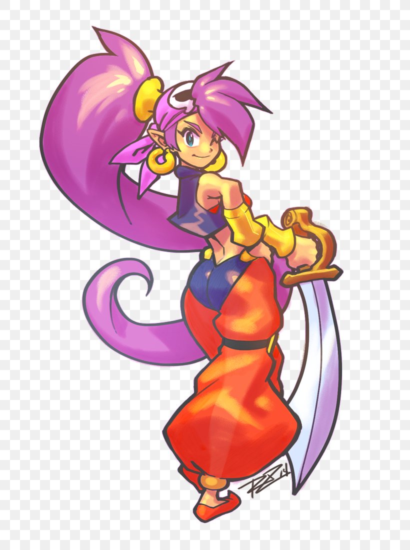 Shantae: Half-Genie Hero Shantae And The Pirate's Curse Video Game Art WayForward Technologies, PNG, 712x1100px, Shantae Halfgenie Hero, Art, Belly Dance, Cartoon, Dance Download Free