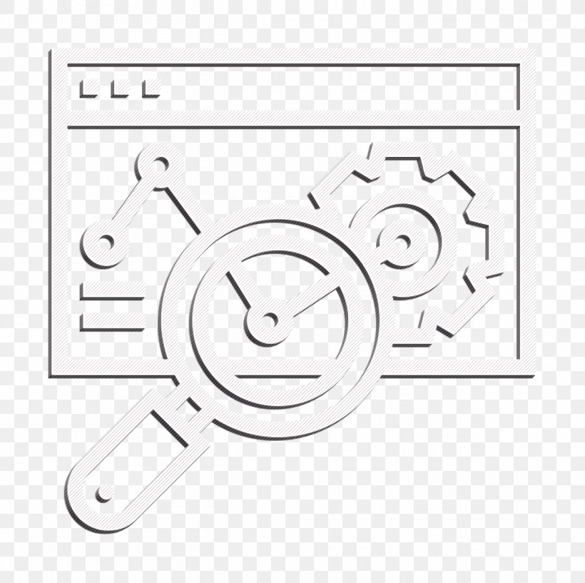 Web Icon Business Analytics Icon Internet Icon, PNG, 1360x1356px, Web Icon, Blackandwhite, Business Analytics Icon, Circle, Emblem Download Free