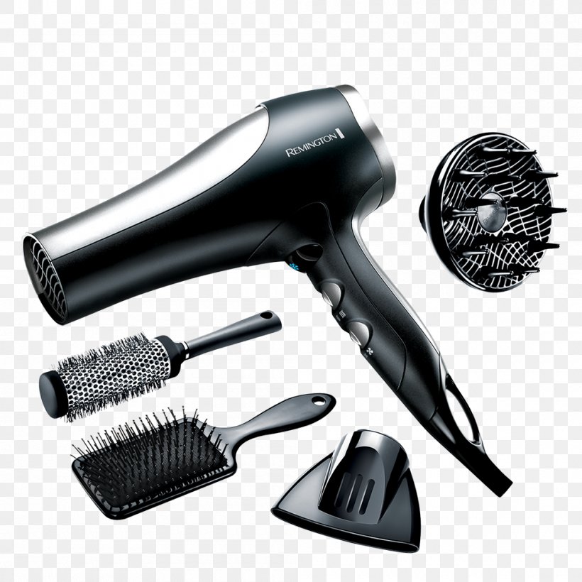 Haartrockner D5017 Hardware/Electronic Hair Dryers Hair Iron Remington Dryer Hair Care, PNG, 1000x1000px, Hair Dryers, Brush, Hair, Hair Care, Hair Dryer Download Free