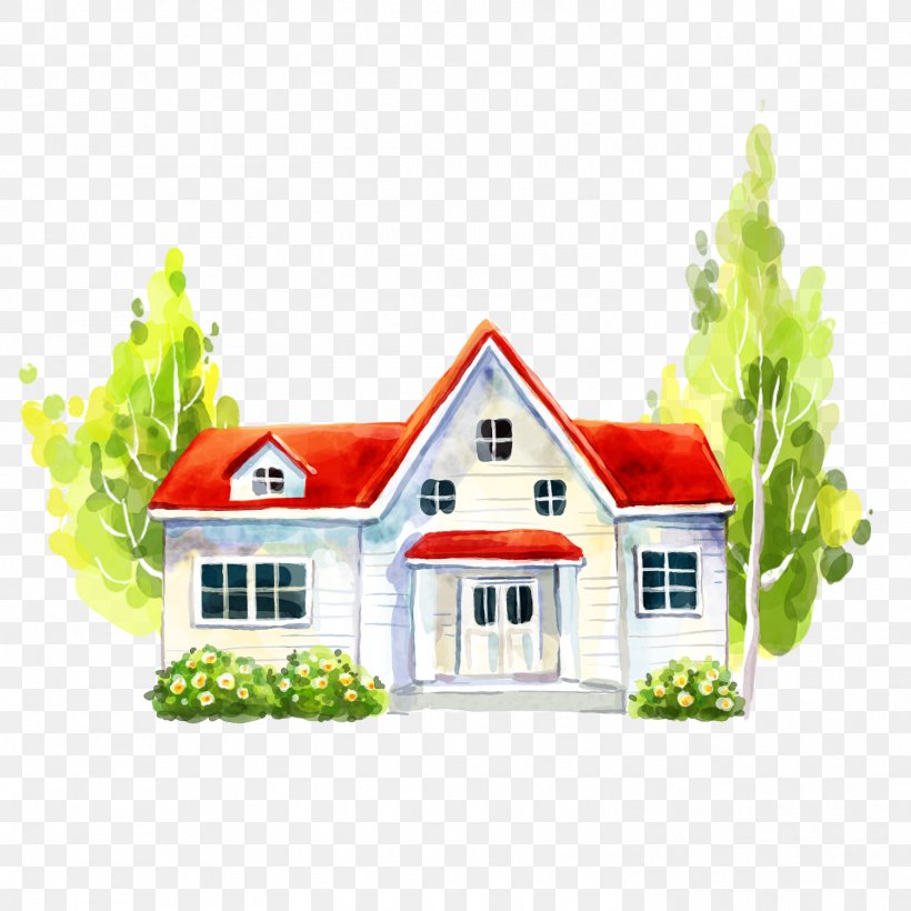 House Villa Illustration, PNG, 1501x1501px, House, Animation, Architecture, Building, Cartoon Download Free
