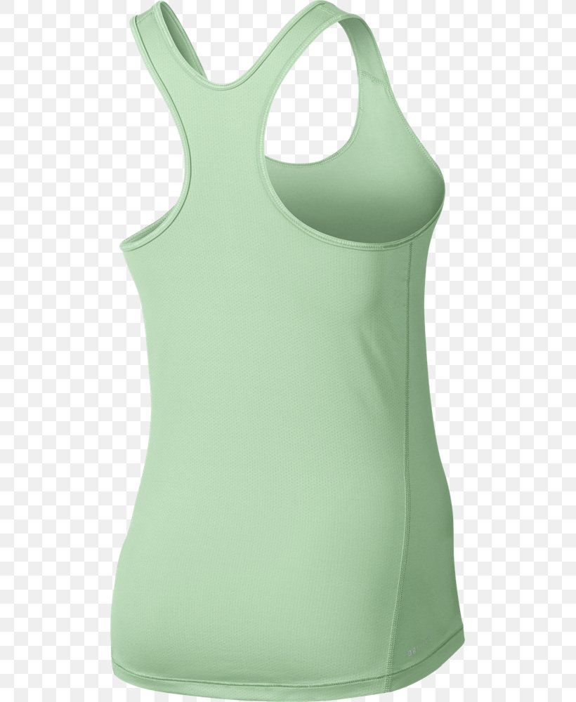 Sleeveless Shirt Outerwear, PNG, 505x1000px, Sleeveless Shirt, Active Tank, Green, Neck, Outerwear Download Free