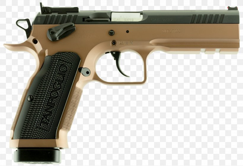 Trigger Firearm Tanfoglio T95 European American Armory 9×19mm Parabellum, PNG, 4524x3098px, 10mm Auto, 45 Acp, 919mm Parabellum, Trigger, Air Gun Download Free