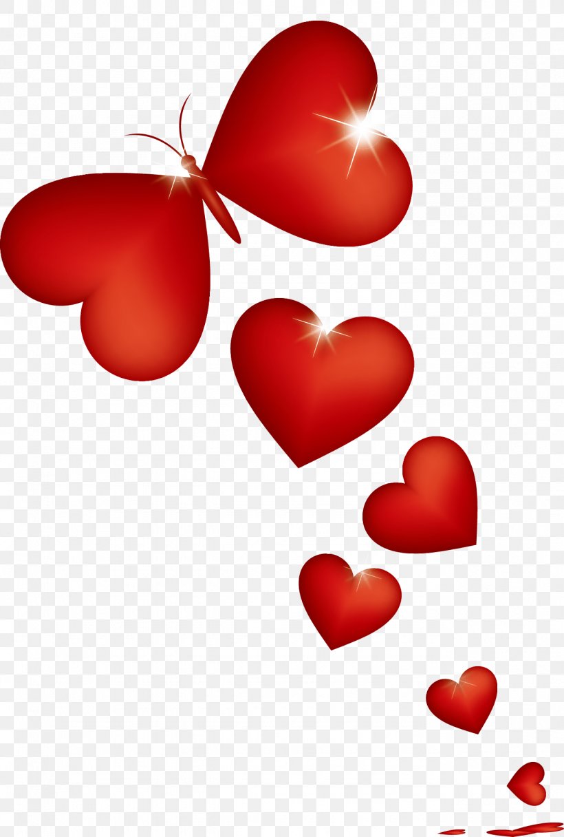 Butterfly Heart Valentines Day Clip Art, PNG, 1285x1907px, Butterfly, Art, Flat Design, Graphic Arts, Greeting Card Download Free
