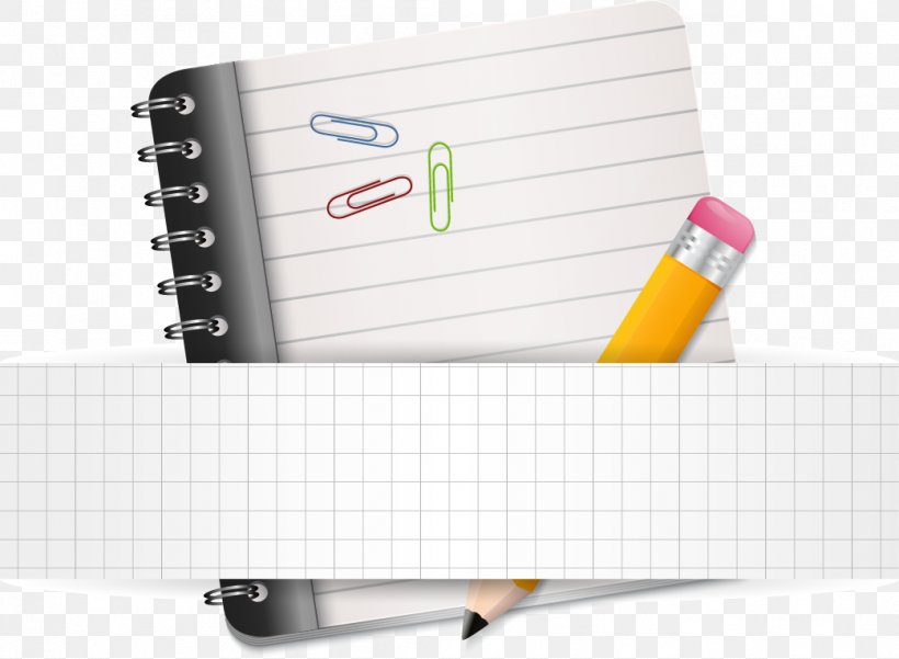 Paper Notebook Pencil, PNG, 1042x764px, Paper, Book, Notebook, Pencil, Stationery Download Free