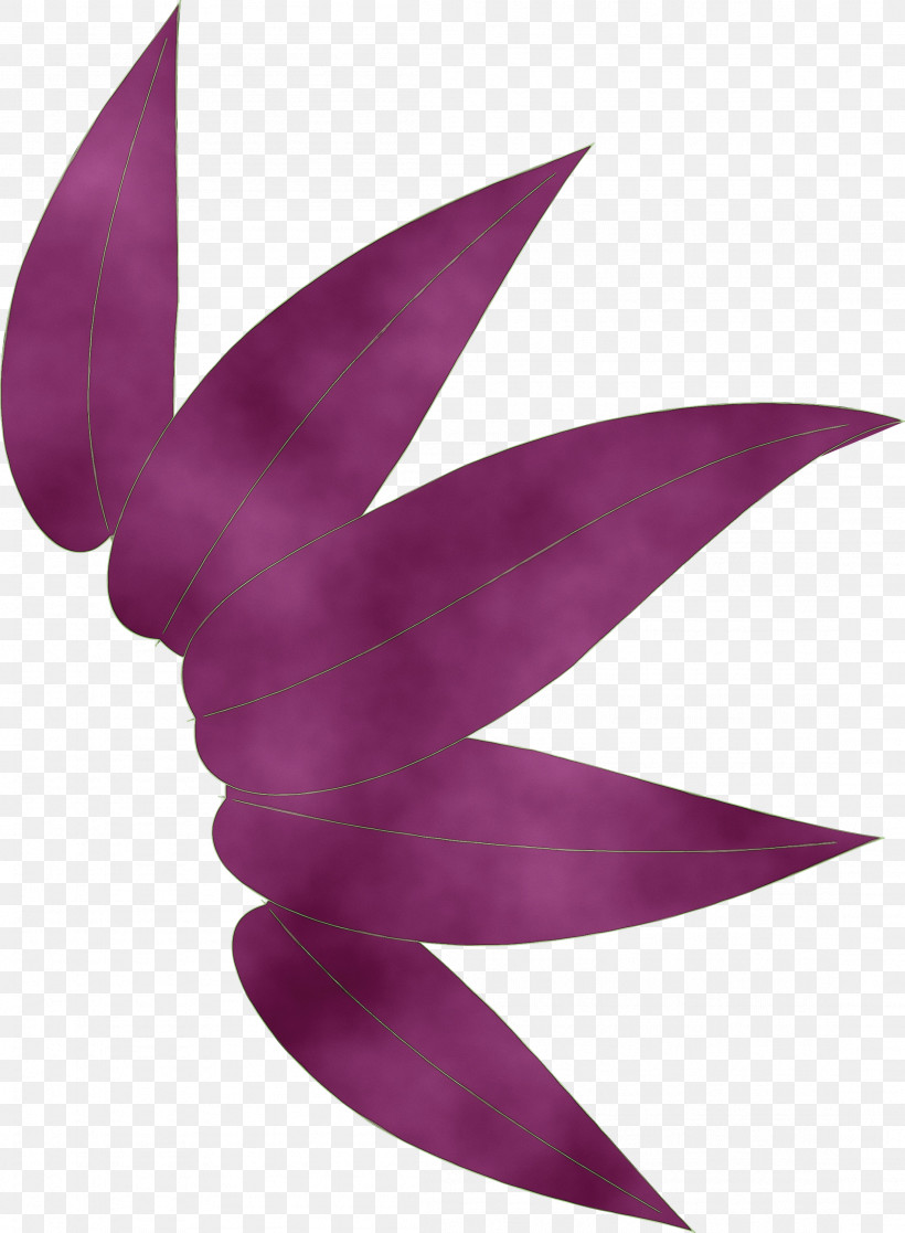 Purple Violet Plant Magenta Logo, PNG, 2202x3000px, Leaf, Leaves, Logo, Magenta, Paint Download Free