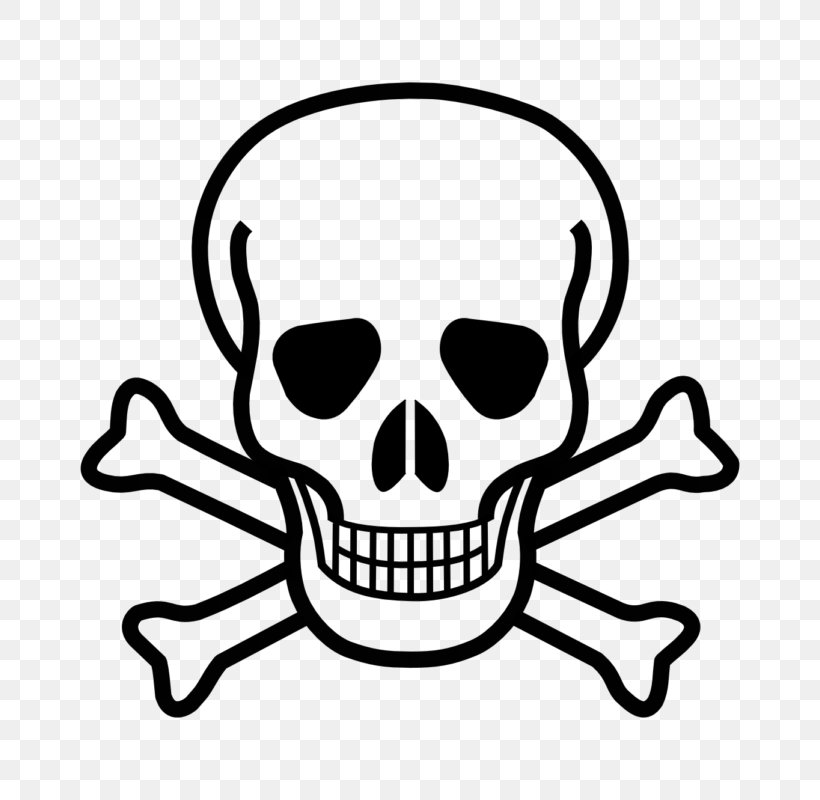 Skull And Bones Skull And Crossbones Clip Art, PNG, 800x800px, Skull And Bones, Artwork, Black And White, Bone, Head Download Free