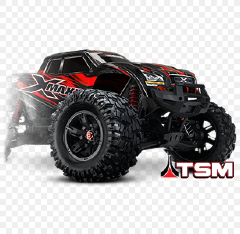 Traxxas X-Maxx Radio-controlled Car Four-wheel Drive Brushless DC Electric Motor, PNG, 800x800px, 118 Scale, Traxxas, Auto Part, Automotive Exterior, Automotive Tire Download Free