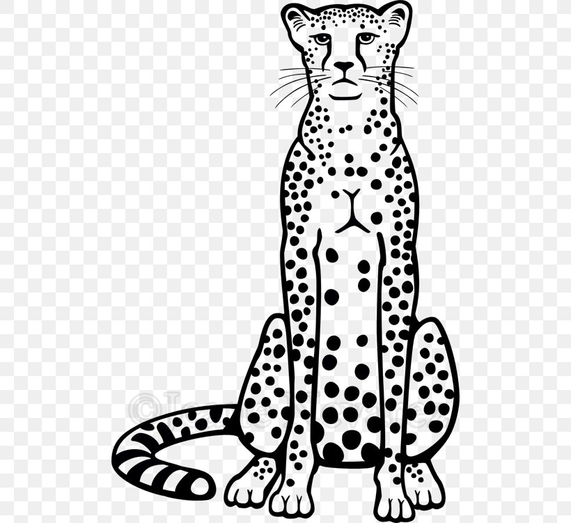 Cheetah Drawing Line Art, PNG, 500x751px, Cheetah, Animal Figure, Art, Artwork, Big Cats Download Free