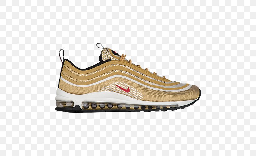 Nike Air Max 97 Sneakers Shoe, PNG, 500x500px, Nike Air Max, Air Jordan, Athletic Shoe, Beige, Casual Attire Download Free